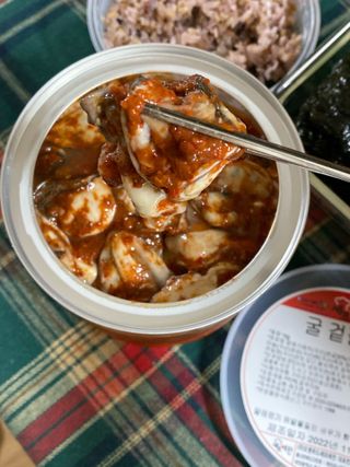 셰프애찬 별미김치 굴겉절이 1kg — 5점을 준 리뷰어가 2022년 12월 올린 사용 사진