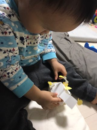 움직이는 종이로봇 - 로빗 로얄버전 움직이는 종이 로봇 - 로빗 — 5점을 준 리뷰어가 2021년 1월 올린 사용 사진