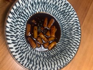 유비쿡 컵떡볶이 매운컵떡볶이2개/ 짜장컵떡볶이 2개  총 4개세트 — 4점을 준 리뷰어가 2021년 6월 올린 사용 사진