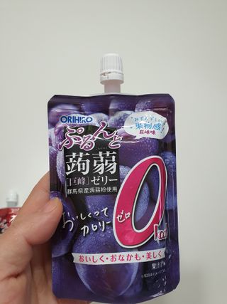 ORIHIRO 오리히로 곤약젤리 제로칼로리 130g 4종 4팩(맛별로 1팩씩) — 5점을 준 리뷰어가 2023년 2월 올린 사용 사진