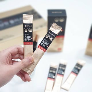 서울약사신협_투데이홍삼정플러스스틱_10g x 30포 — 5점을 준 리뷰어가 2021년 1월 올린 사용 사진