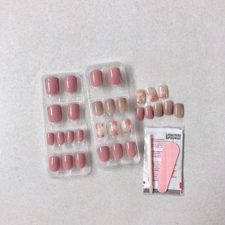 데싱디바 매직프레스 가을신상 숏 스퀘어_3종 중 택1 — 5점을 준 리뷰어가 2021년 9월 올린 사용 사진
