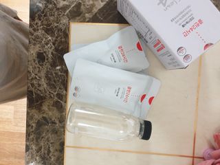 클린24시간 1BOX(5포) + 전용보틀(500ml) — 5점을 준 리뷰어가 2022년 10월 올린 사용 사진