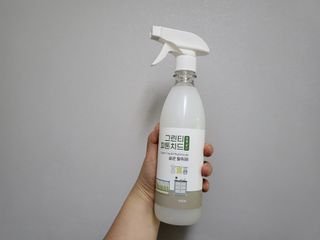 [엠메이데이] 그린티 피톤치드 감쪽같이 500ml + 손소독액 50ml — 5점을 준 리뷰어가 2022년 2월 올린 사용 사진