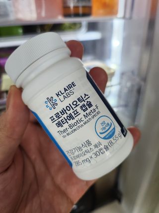[Dr.PNT] 닥터피엔티 클레어랩스 프로바이오틱스 메타에프 [1개월분] — 5점을 준 리뷰어가 2022년 12월 올린 사용 사진