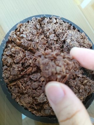 NISSIN 닛신 크리스피 초코 — 4점을 준 리뷰어가 2022년 11월 올린 사용 사진