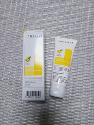 랑벨 비타 에너지 잡티 크림 75ml (피부 속 기미완화크림) — 5점을 준 리뷰어가 2022년 5월 올린 사용 사진