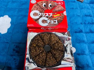 NISSIN 닛신 크리스피 초코 — 5점을 준 리뷰어가 2022년 12월 올린 사용 사진