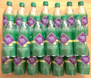 몽베스트 Montbest with Sparkling water Lemon OR Lime 20병(랜덤) — 5점을 준 리뷰어가 2021년 10월 올린 사용 사진