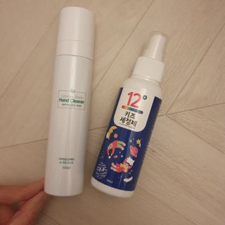 셀바이져 항균 스프레이 핸드워시 + 키즈세정제 SET — 5점을 준 리뷰어가 2021년 3월 올린 사용 사진