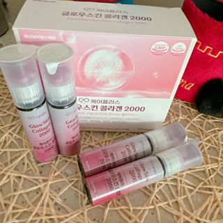[경남제약헬스케어] 케어플러스 글로우스킨 콜라겐 2000 1박스(10일분) / 피부기능성 이중제형 마시는콜라겐 — 5점을 준 리뷰어가 2024년 7월 올린 사용 사진