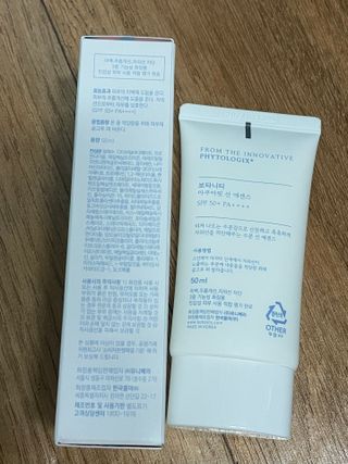 보타니티 촉촉수분자차 아쿠아핏 선 에센스 50ml + 보송톤업자차 징크 선 로션 50ml SPF50+ PA++++ (4/25) — 5점을 준 리뷰어가 2022년 4월 올린 사용 사진
