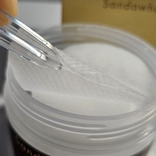 산다화 비타민씨 화이트닝 토너 패드 — 4점을 준 리뷰어가 2023년 5월 올린 사용 사진