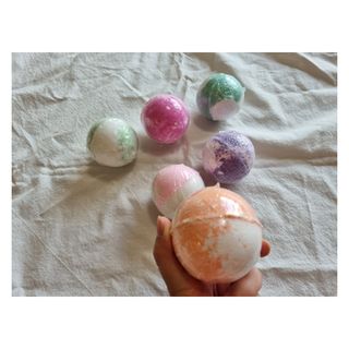 버블데이 배쓰밤 거품입욕제 버블바 6종 — 5점을 준 리뷰어가 2021년 8월 올린 사용 사진