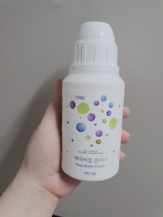 자연그램 매직버블클리너 250g — 4점을 준 리뷰어가 2021년 2월 올린 사용 사진