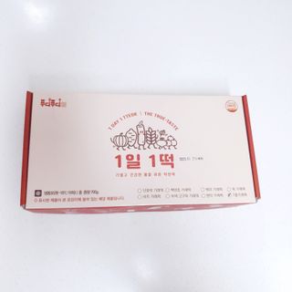 푸디푸디 1일1떡  가래떡 낱개포장 아침식사 식사대용 7종 세트 혼합 (14개입) — 5점을 준 리뷰어가 2022년 6월 올린 사용 사진