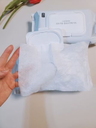 [생활공작소] 건조기용 섬유유연제 시트 80매 x 2입 — 5점을 준 리뷰어가 2021년 2월 올린 사용 사진