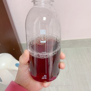 클린24시간 1BOX(5포) + 전용보틀(500ml) — 5점을 준 리뷰어가 2023년 1월 올린 사용 사진