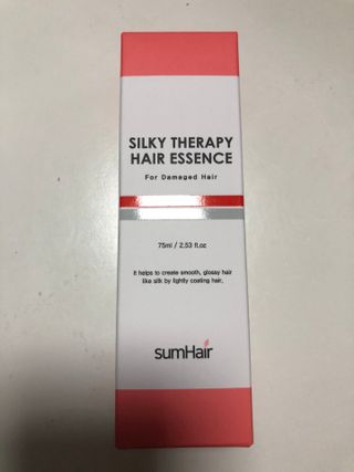 썸헤어 / SUMHAIR 썸헤어 실키 테라피 헤어 에센스 — 5점을 준 리뷰어가 2021년 4월 올린 사용 사진