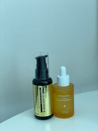 체르엠 비타민 브라이트닝 에센스 + 콜라겐앰플 세트 — 5점을 준 리뷰어가 2021년 8월 올린 사용 사진