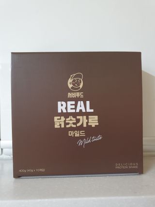 서비푸드 리얼 닭숫가루 마일드 1SET 10개입 — 3점을 준 리뷰어가 2022년 1월 올린 사용 사진