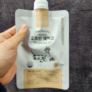 헤이빈즈 식사대용 식물성단백질 다이어트쉐이크 파우치 5일분 — 5점을 준 리뷰어가 2023년 3월 올린 사용 사진