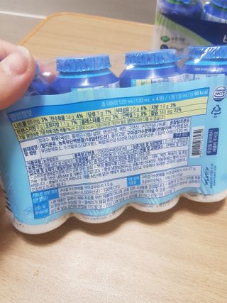 LIVE 매일바이오 썬화이버 드링킹 요거트 — 5점을 준 리뷰어가 2022년 8월 올린 사용 사진