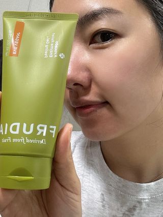 [후르디아] 아보카도 비건 약산성 효소필링젤 — 5점을 준 리뷰어가 2024년 2월 올린 사용 사진