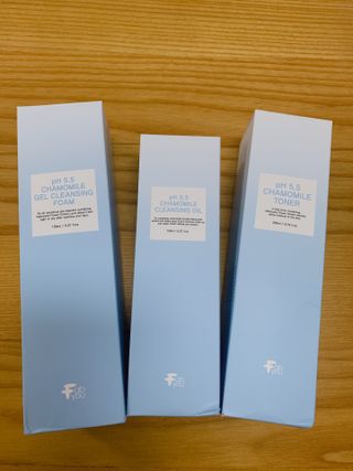 페브유 / FABYOU 페브유 pH5.5 캐모마일 젤 클렌징 폼 + 클렌징 오일 + 토너 3종 세트 — 4.5점을 준 리뷰어가 2021년 7월 올린 사용 사진