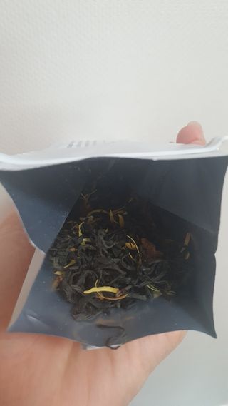 마시다 태양의 축복을 받은 프리미엄 수제 블렌딩 홍차, 골든에이지블랙티 — 5점을 준 리뷰어가 2021년 2월 올린 사용 사진