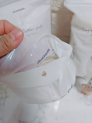 디어엘로디 무표백 021패드  12개세트 — 5점을 준 리뷰어가 2022년 9월 올린 사용 사진