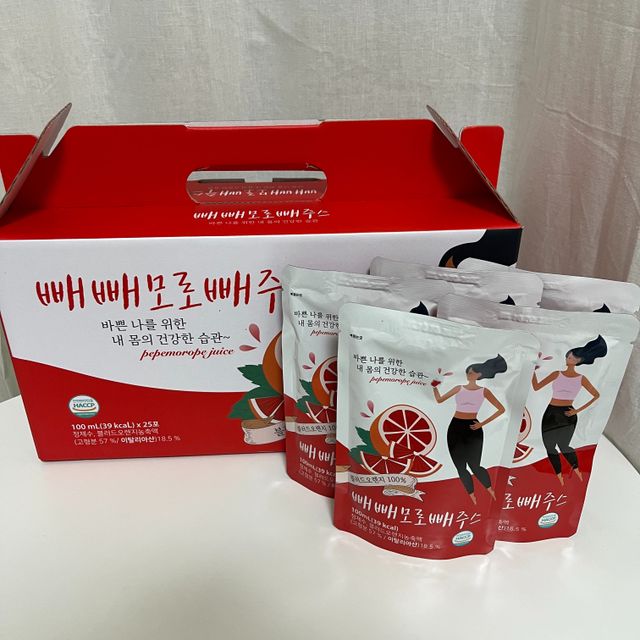 빼빼모로빼주스 리뷰 사진