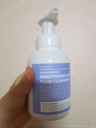 약손명가코스메틱 에오스보떼 브라이트닝 버블 폼 클렌징 300ml — 5점을 준 리뷰어가 2021년 12월 올린 사용 사진