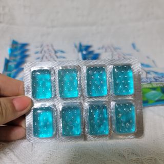 마요라 히말라야 솔트 캔디 2종-페퍼민트 맛, 라임민트 맛 — 5점을 준 리뷰어가 2022년 12월 올린 사용 사진