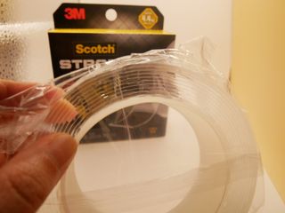 3M 스카치 초강력 클리어겔 실리콘 아크릴 양면테이프 30mmx3m 1개 — 4.5점을 준 리뷰어가 2025년 7월 올린 사용 사진