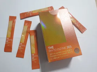[닥터루템]맛있는 파인애플맛 과채효소 THE파이토엔자임365 1box (30포) — 4점을 준 리뷰어가 2022년 9월 올린 사용 사진