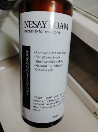 NESAY 네세이 크림 폼클렌져 포맨 150mL 남자폼클렌져 — 4.5점을 준 리뷰어가 2021년 5월 올린 사용 사진