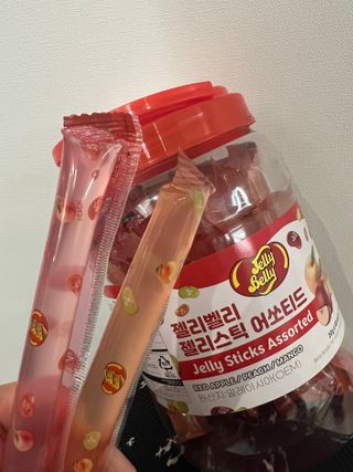 젤리벨리 젤리스틱 어쏘티드 900g — 5점을 준 리뷰어가 2022년 9월 올린 사용 사진