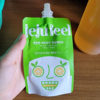JEJUFEEL 풋풋한 제주담은 청귤에이드 — 5점을 준 리뷰어가 2022년 9월 올린 사용 사진