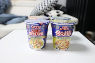 NISSIN 닛신 컵누들  4종 - 씨푸드오리지날, 씨푸드 스파이시, 씨푸드 커리, 씨푸드 XO소스 — 5점을 준 리뷰어가 2022년 11월 올린 사용 사진