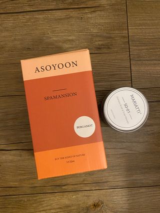 아소윤 기분좋은 향기 부드러운 거품 스파맨션 바디클렌져 5종 중 택1 + 마리아띠 샴푸두피볼 3종 중 1 랜덤발송 — 5점을 준 리뷰어가 2021년 7월 올린 사용 사진
