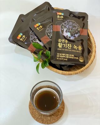 [몸엔용] 몸엔용 판매 1위 녹용 가성비 갑, 활기찬녹용 30포 — 5점을 준 리뷰어가 2021년 11월 올린 사용 사진