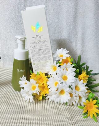 [후르디아] 아보카도 약산성 비건 여성 청결제 — 5점을 준 리뷰어가 2021년 4월 올린 사용 사진