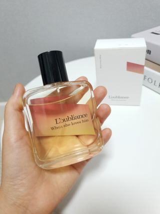 L'oubliance (루블리앙스) 루블리앙스 오 드 퍼퓸 — 5점을 준 리뷰어가 2022년 8월 올린 사용 사진