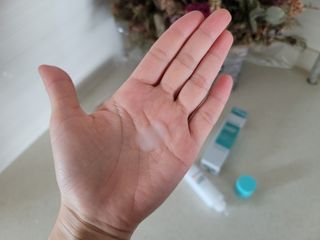 리더스코스메틱 카밍 바이오틱스 앰플 — 5점을 준 리뷰어가 2021년 3월 올린 사용 사진