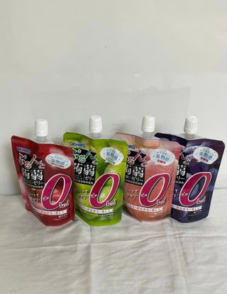 ORIHIRO 오리히로 곤약젤리 제로칼로리 130g 4종 4팩(맛별로 1팩씩) — 5점을 준 리뷰어가 2023년 2월 올린 사용 사진