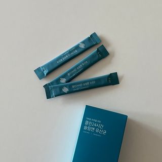 클린24시간 슬림앤유산균 1박스 (3.5g X 15포) — 5점을 준 리뷰어가 2022년 7월 올린 사용 사진