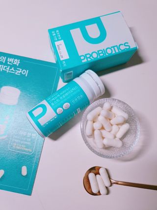 메디타민 인체유래 비피더스 포스트 프로바이오틱스 — 5점을 준 리뷰어가 2021년 7월 올린 사용 사진