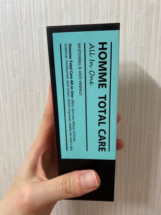 Dr.느루벗 느루벗 옴므 토탈 케어 올인원 118ml 남자 남성 스킨 로션 에센스 크림 화장품 — 5점을 준 리뷰어가 2021년 2월 올린 사용 사진
