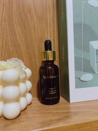 스킨큐어 산다화 비타민c 화이트닝 에센스 30ml — 5점을 준 리뷰어가 2023년 7월 올린 사용 사진